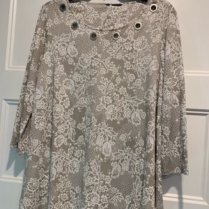 3/4 sleeve dress shirt